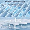 PHF Cooling Blanket King Size 108"x90", Double-Sided Cooling for Hot