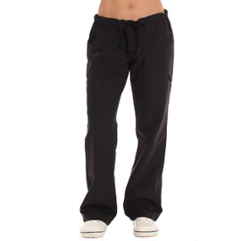 Just Love Cargo Solid Scrub Pants for Women 6826-BLK-1X Black