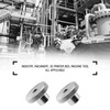 Create idea Pack of 10 M5 High Knurled Nuts Internal