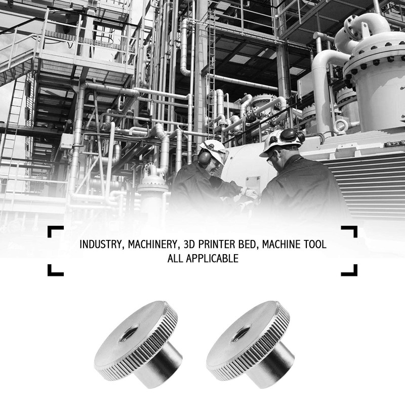 Create idea Pack of 10 M5 High Knurled Nuts Internal