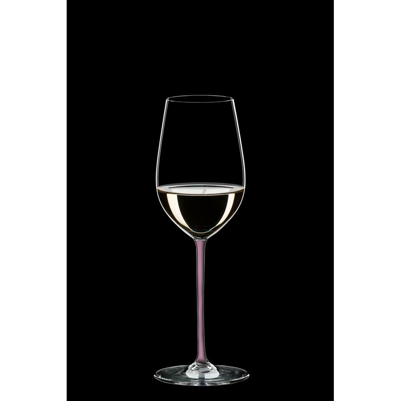 Riedel Fatto A Mano Riesling/Zinfandel Wine Glass, Pink