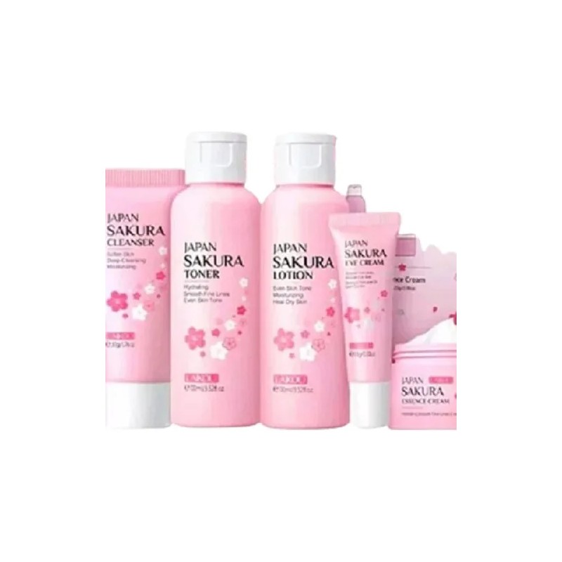 Piel Radiante Set Skincare Japón 6 Piezas