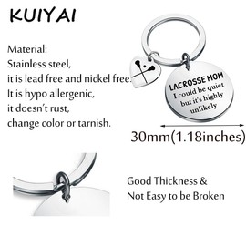 Lacrosse LAX Gift Lacrosse Lover Gift Lacrosse Player Gift Lacrosse Mom Gift Mother Day Gift Lacrosse Coach Appreciation Gift Sport Team Gift (CA-LACROSSE ks)