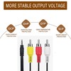 Digipartspower 5ft Mini AV to 3 RCA Audio Video for