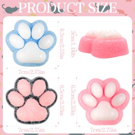 Squishy Toy, Cat Paws Squishy Set, Cute Squishies Toy, Cat Paw Toy, Party Joke Items, Squeeze Toys, Suitable for Children and Adults, 03007