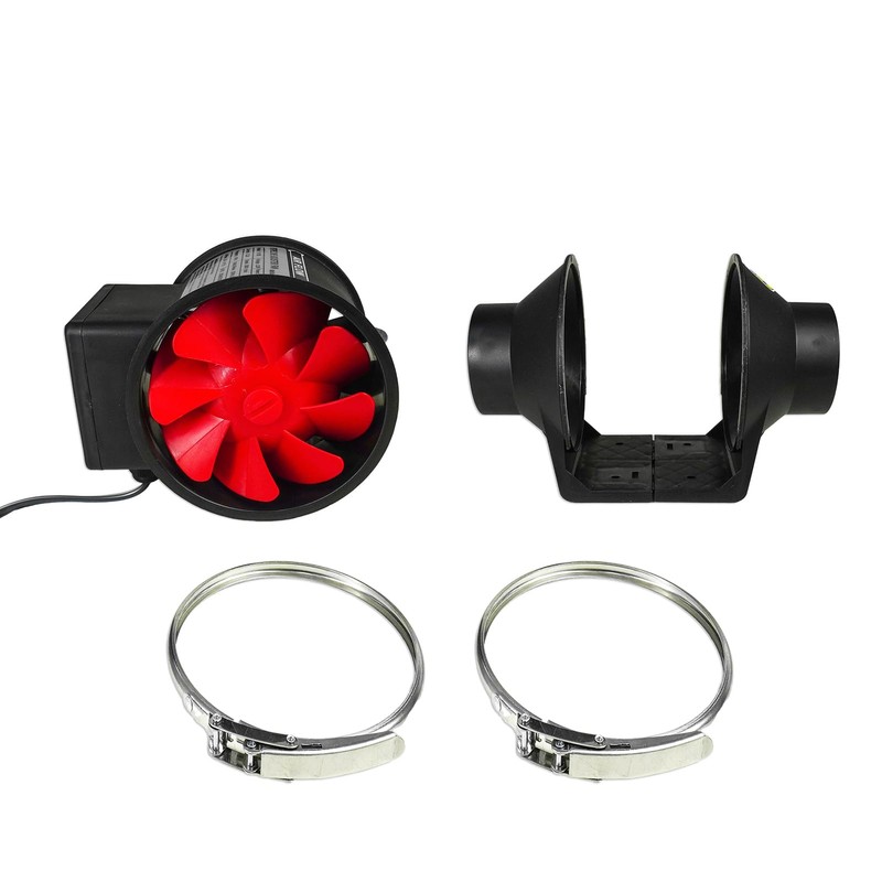 Upgrade Speed Control 3 Inch Inline Booster Duct Fan kit
