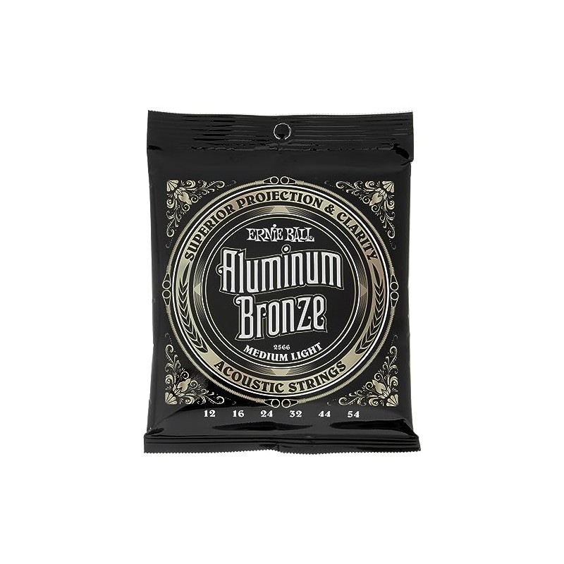 Ernie Ball set de cuerdas para guitarra acústica de bronce