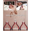 Jewelry Pliers Making Tools Set, Mini Jeweler Pliers for Adults