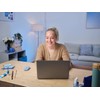 Trust Puck Wiederaufladbare Kabellose Maus, Bluetooth und 2.4 GHz Verbindung