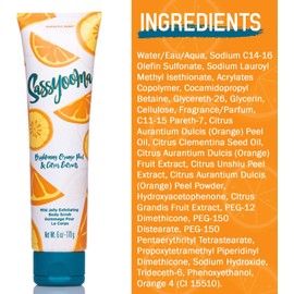 Sassyooma exfoliating body wash Perfectly Posh