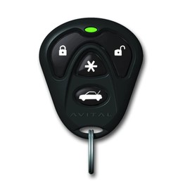 Avital 4105L 1-Way Remote Start System with 4-Button Remote