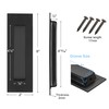 Malimali 6 Inch Recessed Finger Flush Pulls for Pocket Door