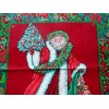 Red Rooster Fabric Red Rooster "Father Christmas" in Reds &