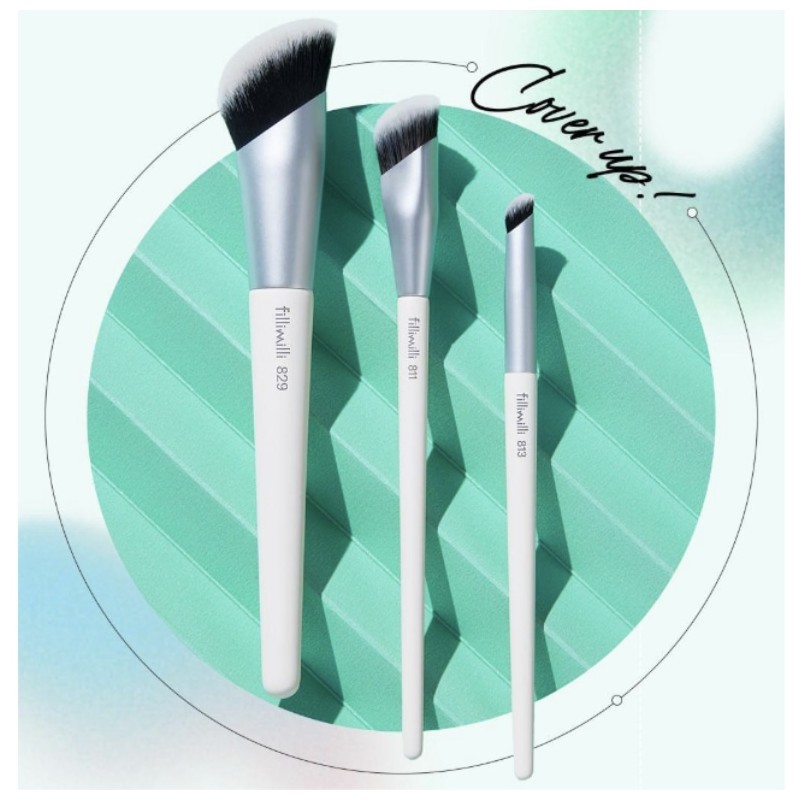 FILLIMILLI Skin & Spot Corrector Brush Duo 829/813 with Brush