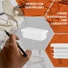 EMFA Lamellar Plugs 30 x 15 mm for Rectangular Tube