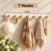No-Drill Wall Coat Rack for Clothes & Bags – Carbon