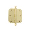 Grandeur Hardware 809001 3.5" Ball Tip Residential Hinge with 5/8"