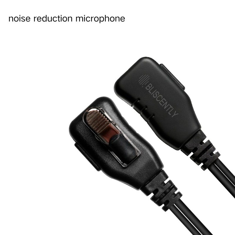 CP200 CLS1410 Earpiece w/Mic for Motorola Radio, Surveillance Headset for