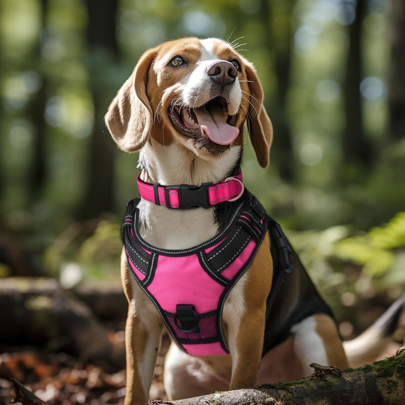 Joytale Reflective Dog Collar,Soft Neoprene Padded Breathable Nylon Pet Collar