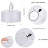 Battery Operated LED Tea Lights :100 Pack Flameless LED Bright