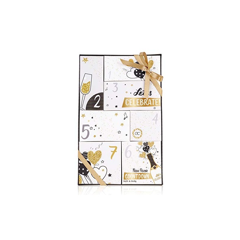 Accentra New Year Countdown Gift Set Filled with 7 Surprises