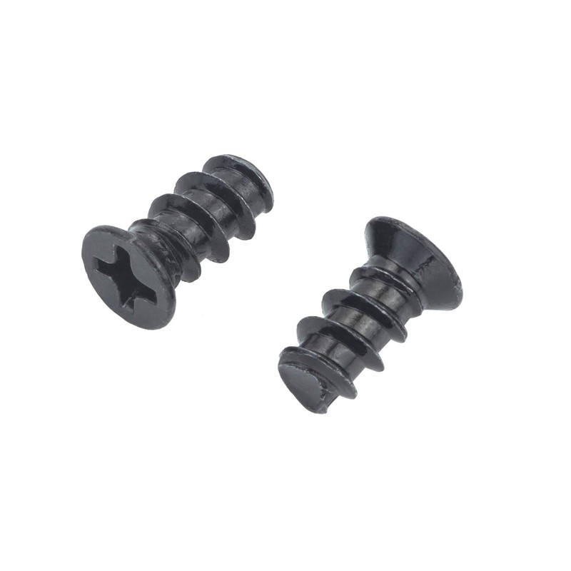 Favordrory M5x10 Black Zinc Computer Case Fan Screws, Computer Cooling