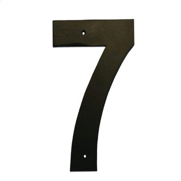 Montague Metal Products Helvetica Font Individual House Number, 7, 8-Inch