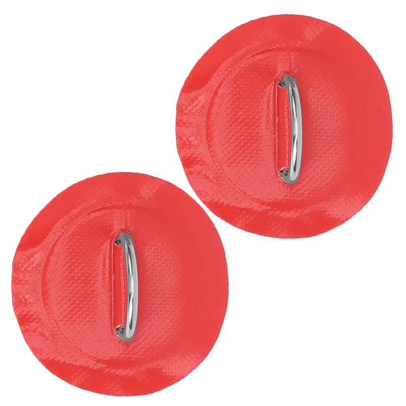 4pcs Inflatable Boat Kayak DRing Pad Patch Marine Fixed Buckle