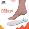 SULPO 4 Pairs Activated Carbon Insoles Man and Woman -