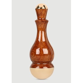 Kansa Wand Face and Foot Massager - Ayurvedic Benefits of Bronze - Restoring Luster Through Detoxification (2 in 1 Desine)