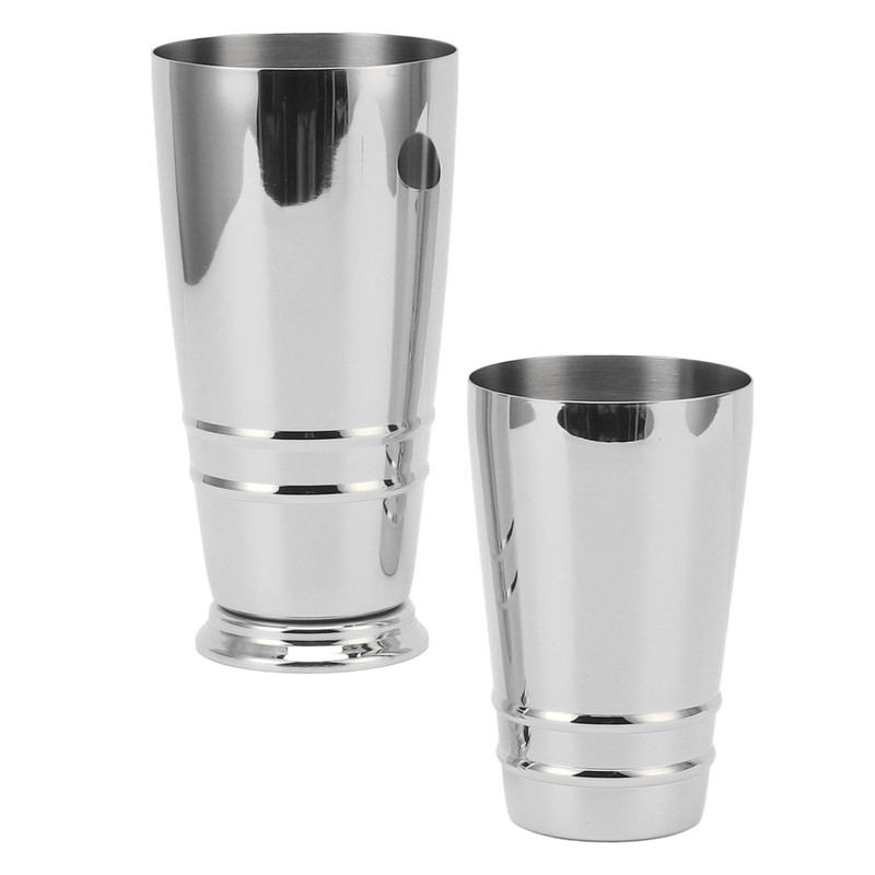 Cocktail Mixer 304 Stainless Steel Glossy with Bottom Dishwasher Safe