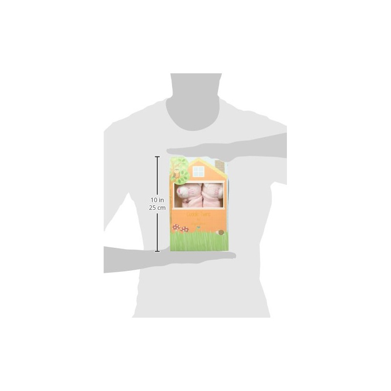 Angel Dear Cuddle Twins Blankie, Pink Kitty