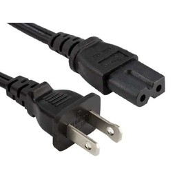 Polarized AC Power Cord for VIZIO E-Series E Series E241i-A1 E291i-A1 E320i-A0 E390i-A1 E420i-A0 LED Smart TV - 6 FT