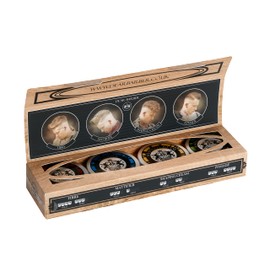 Dear Barber Mini Styling Collection Set, Pocket Sized Travel Tins, Contains 20ml Fibre, 20ml Mattifier, 20ml Shaping Cream & 20ml Strong Hold Pomade