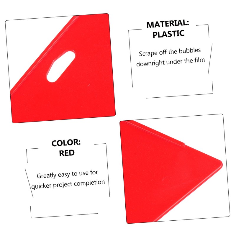 Mikinona Professional Car Window Tint Tool Kit 4 Pcs Color