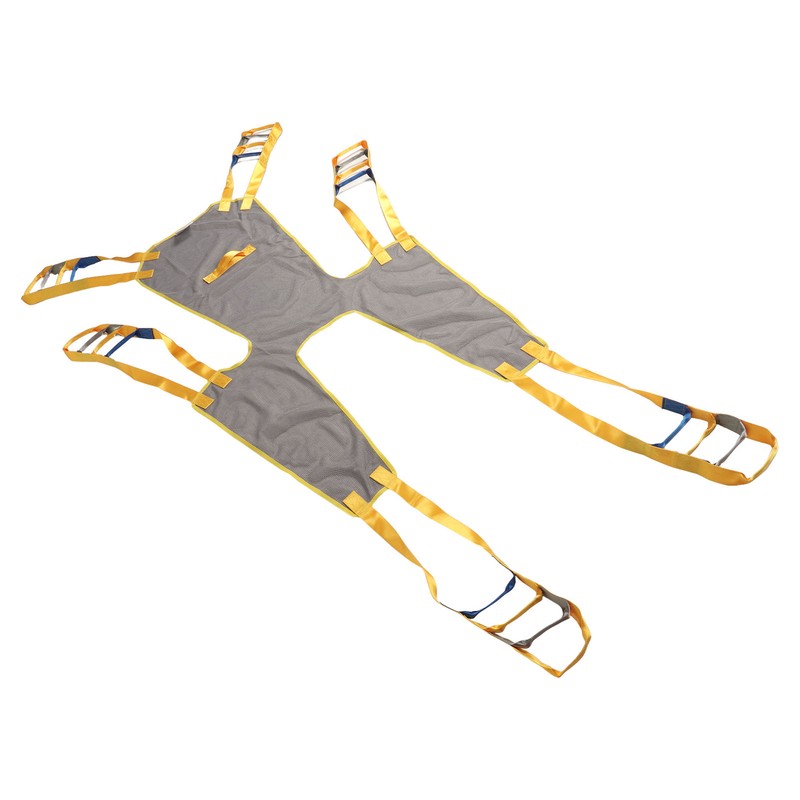 Patient Aid Lift Sling Mesh Full Body Divided Legs Head