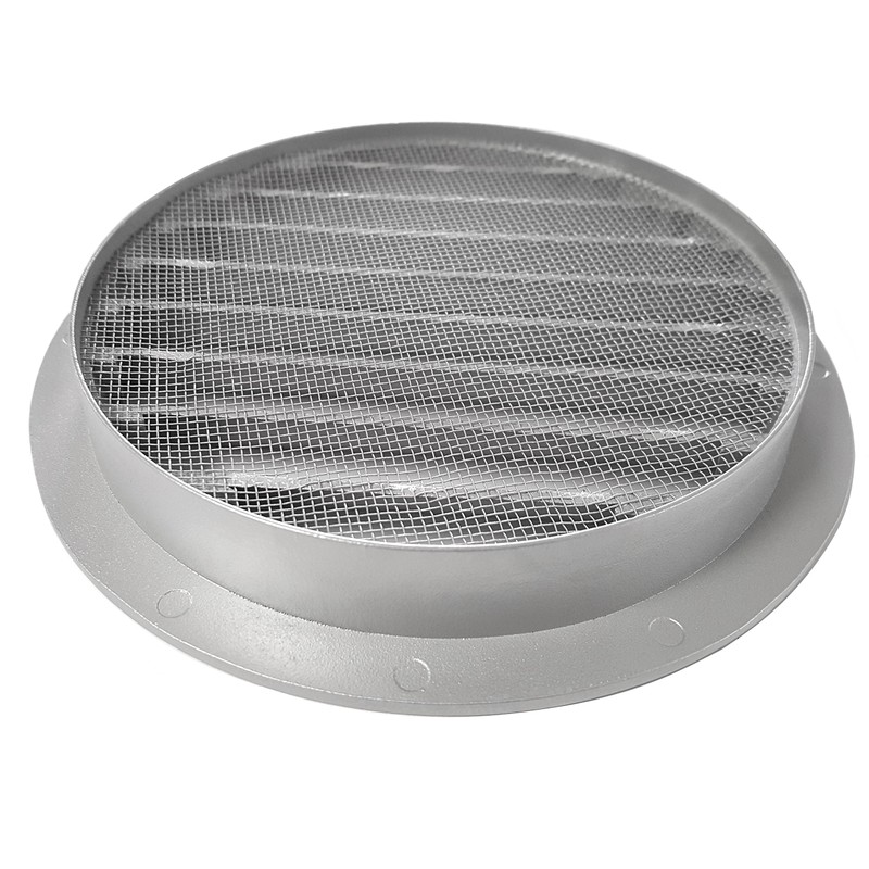 Weather protection grille black/grey DN: 100 125 150 160 200