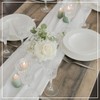 100%Mosel Muslin Decorative Fabric, Off-White (48 cm x 5 m),