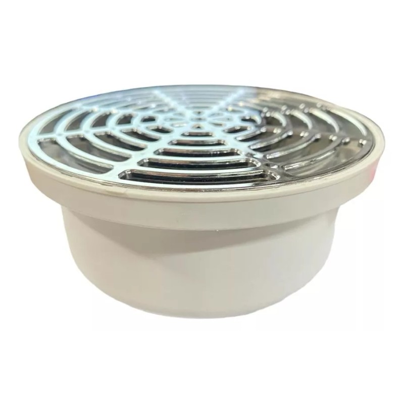 KYO Cifa Coladera Universal De Pvc Rejilla Cromada