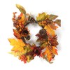 Decoline Autumn Wreath Diameter 30 cm x 11 cm Artificial