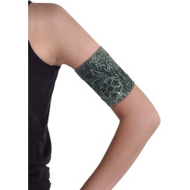 Dia-Band, Armband for CGM Freestyle Libre, Medtronic, Dexcom or Omnipod - Comfortable and Reusable Diabetic Armband for Glucose Sensor. (S (25-28 cm))
