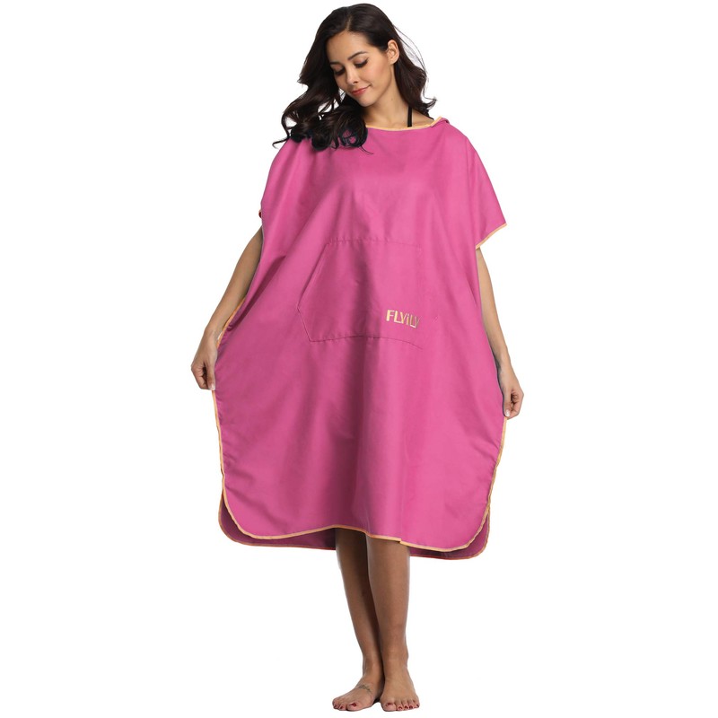 FLYILY Surf Poncho Mobile Changing Aid and Cuddly Bathrobe in