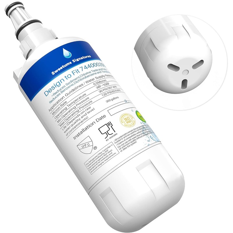 744000200 Filter Replacement for Liebherr 7440000 7440002 Refrigerator Water Filter