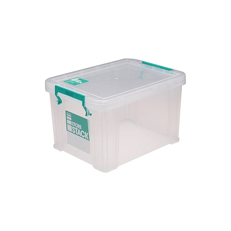 StoreStack 1 Litre Storage Box W180xD110xH90mm Clear RB00814