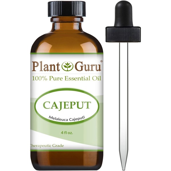 Cajeput Essential Oil 4 oz 100% Pure Undiluted Therapeutic Grade.