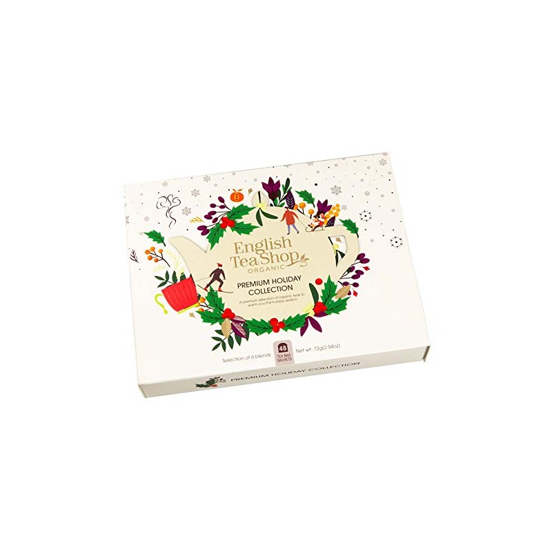 English Tea Shop Organic Premium Holiday Collection Gift Pack -