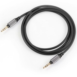 Fezzlo WH-1000XM3 Coiled Audio Cable Replacement for Sony WH-1000XM5 XM4 MDR-950BT 1AM2 Noise Canceling Headsets ATH-M50xBT2 Headphones 3.5mm(1/8") Extension Wire with 6.35mm(1/4") Adapter 14ft