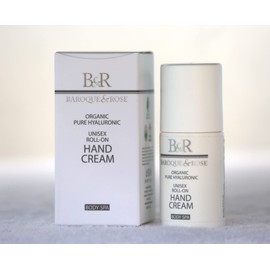 BAROQUE & ROSE UNISEX ORGANIC PURE Hyaluronic Roll-on Hand Cream 50ML Anti-ageing, soothing. Did you know you can use your hands immediately after use! From Organic farming 100% safe - All skin types.