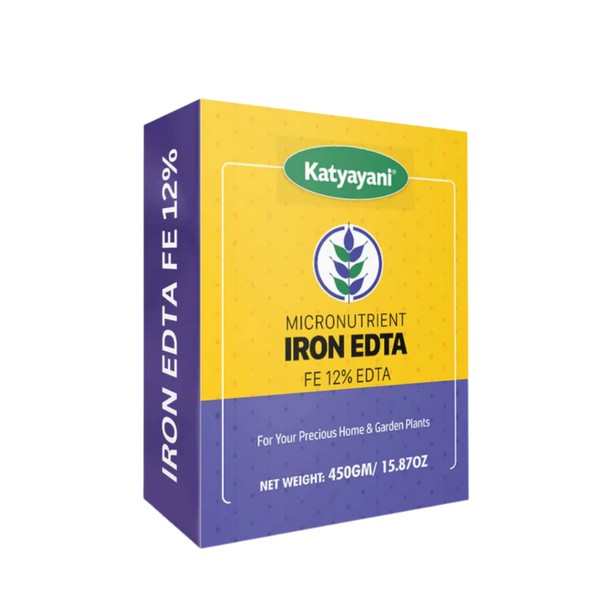 Katyayani Iron EDTA- Fe 12% EDTA Chelated Micronutrient for Vegetables,