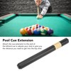 Pool Cue Extension Aluminum Billiards Cue Extension Pool Cue Extension